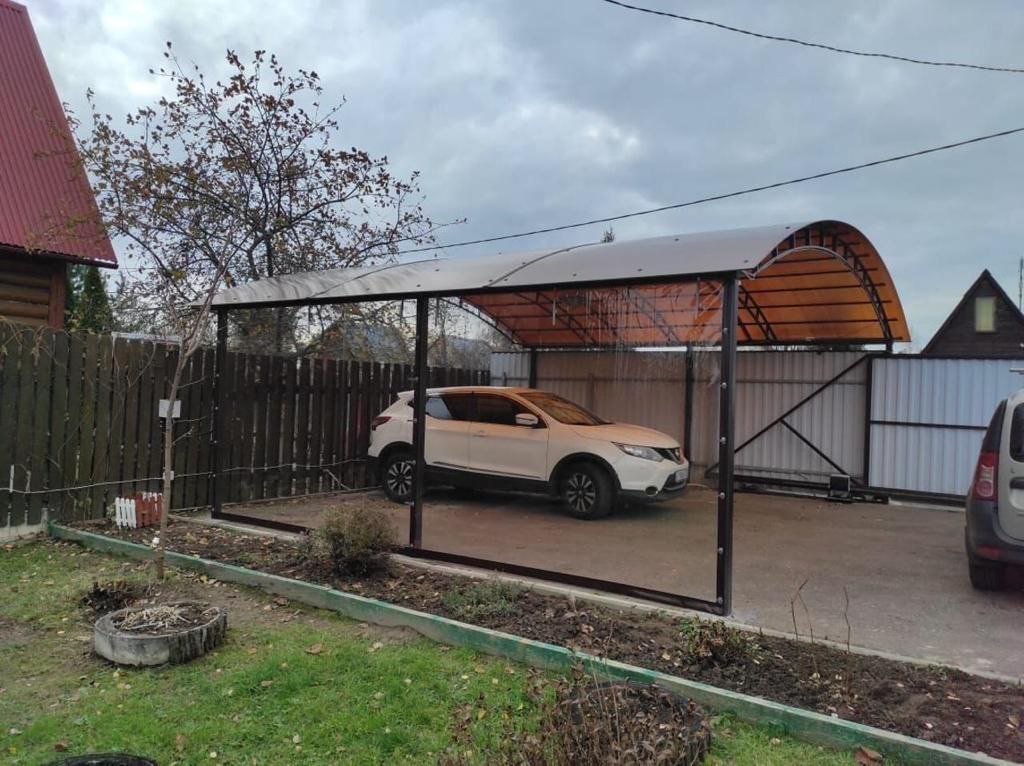 Прозрачные шторы ПВХ для навеса под автомобиль в Богучаре
